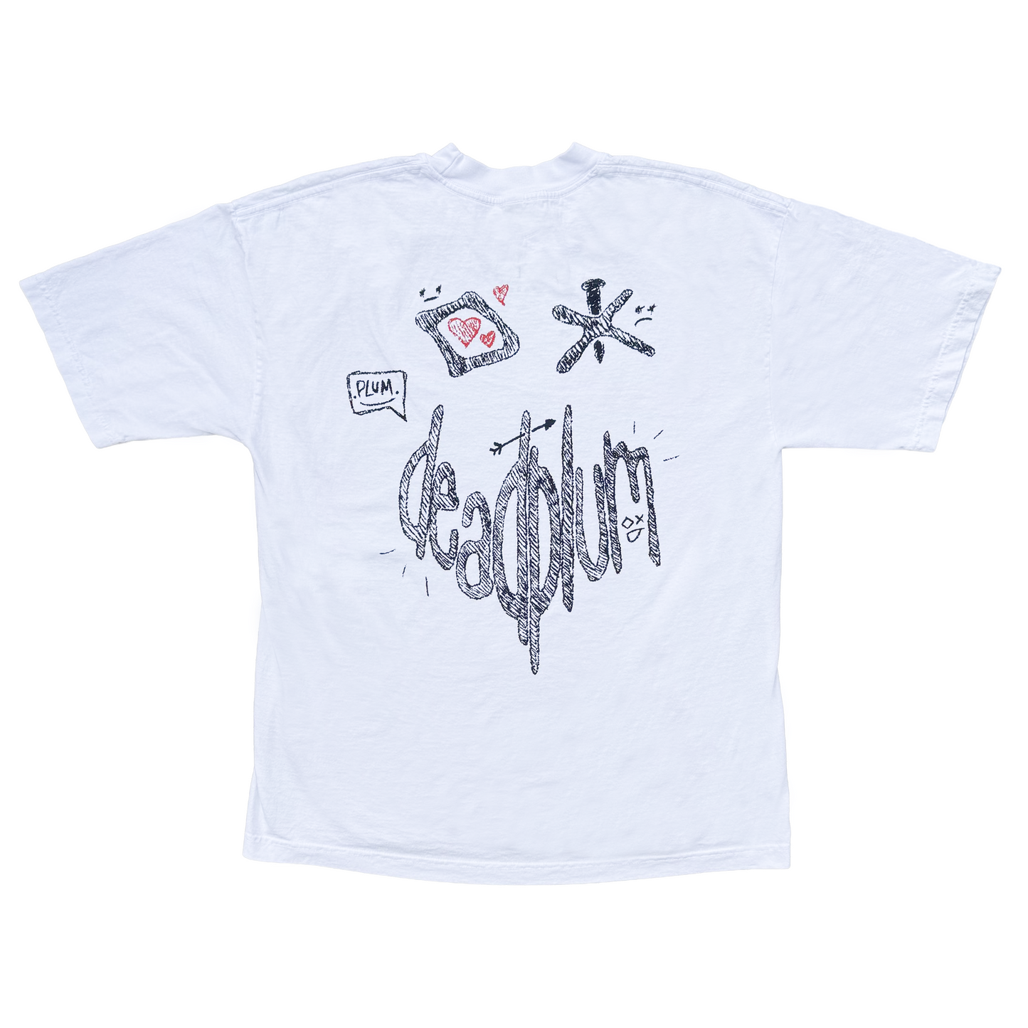 Deadplum Hearts Tee